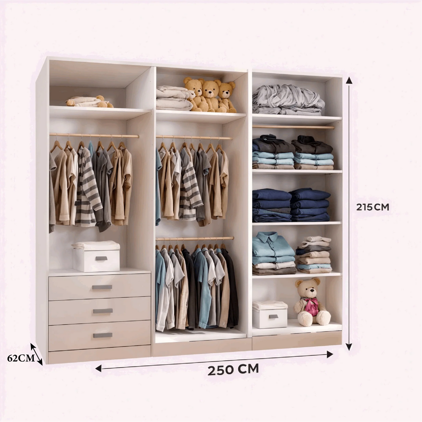 Oslo Mirror Sliding Door Wardrobe