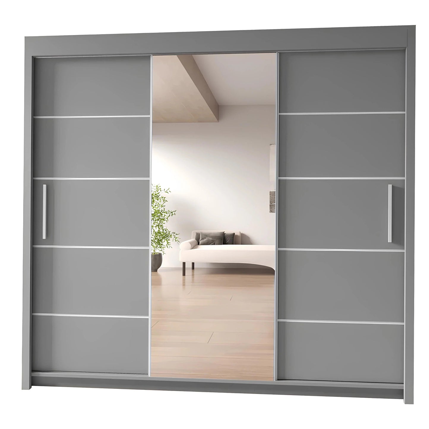 Oslo Mirror Sliding Door Wardrobe