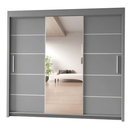 Oslo Mirror Sliding Door Wardrobe