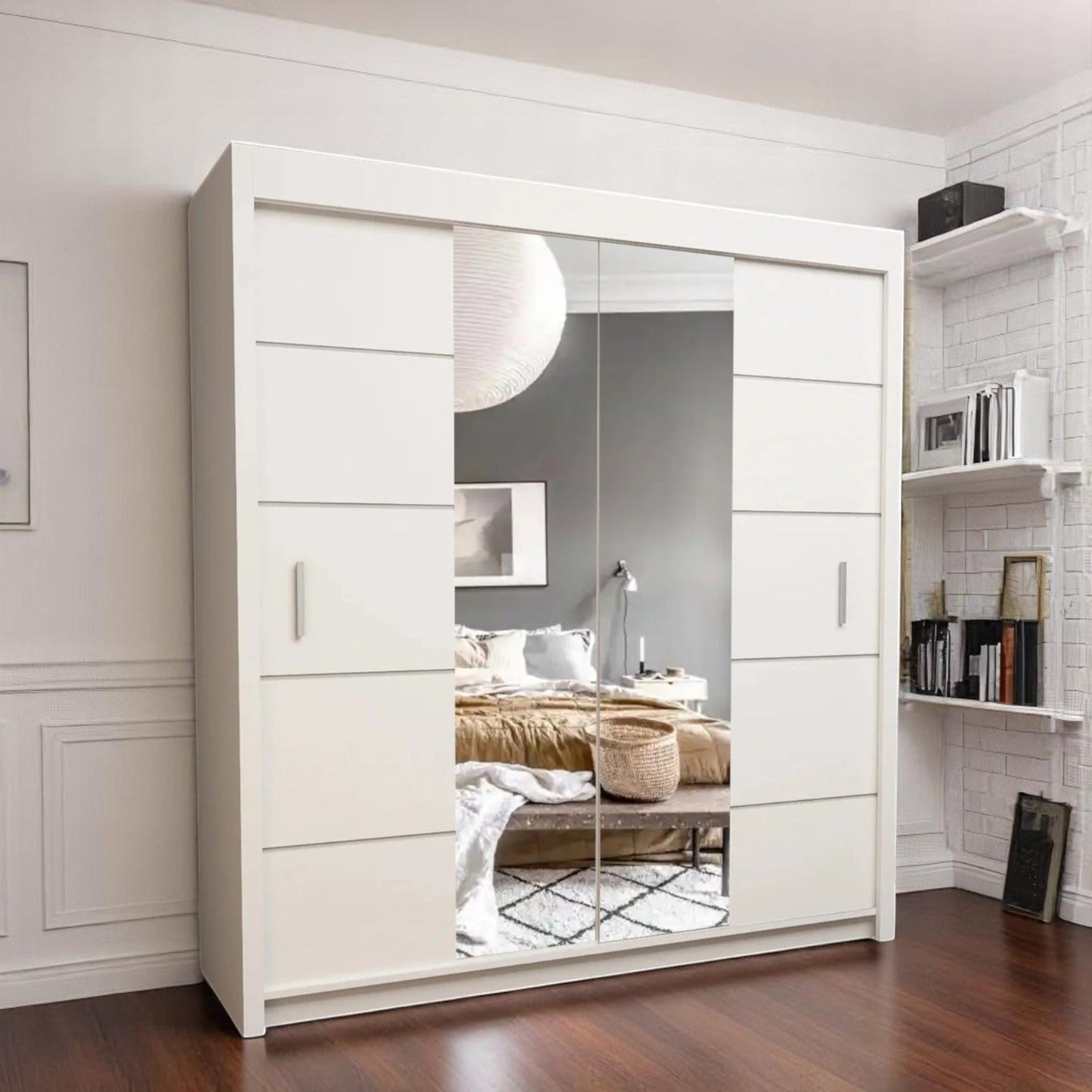 Oslo Mirror Sliding Door Wardrobe