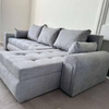 Berlin Stylish and Functional Corner Sofa Bed Grey