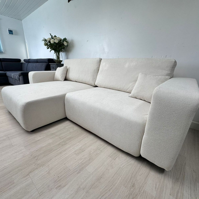OPRA Corner Sofabed Cream