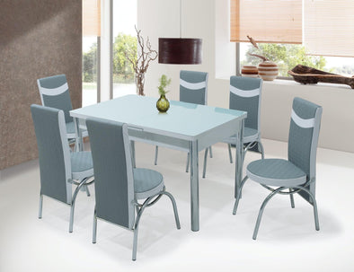 Grey and White Turkish Dining Set
