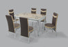 Brown Bubble Turkish Dining Set