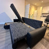 Berlin Stylish and Functional Corner Sofa Bed Charcoal